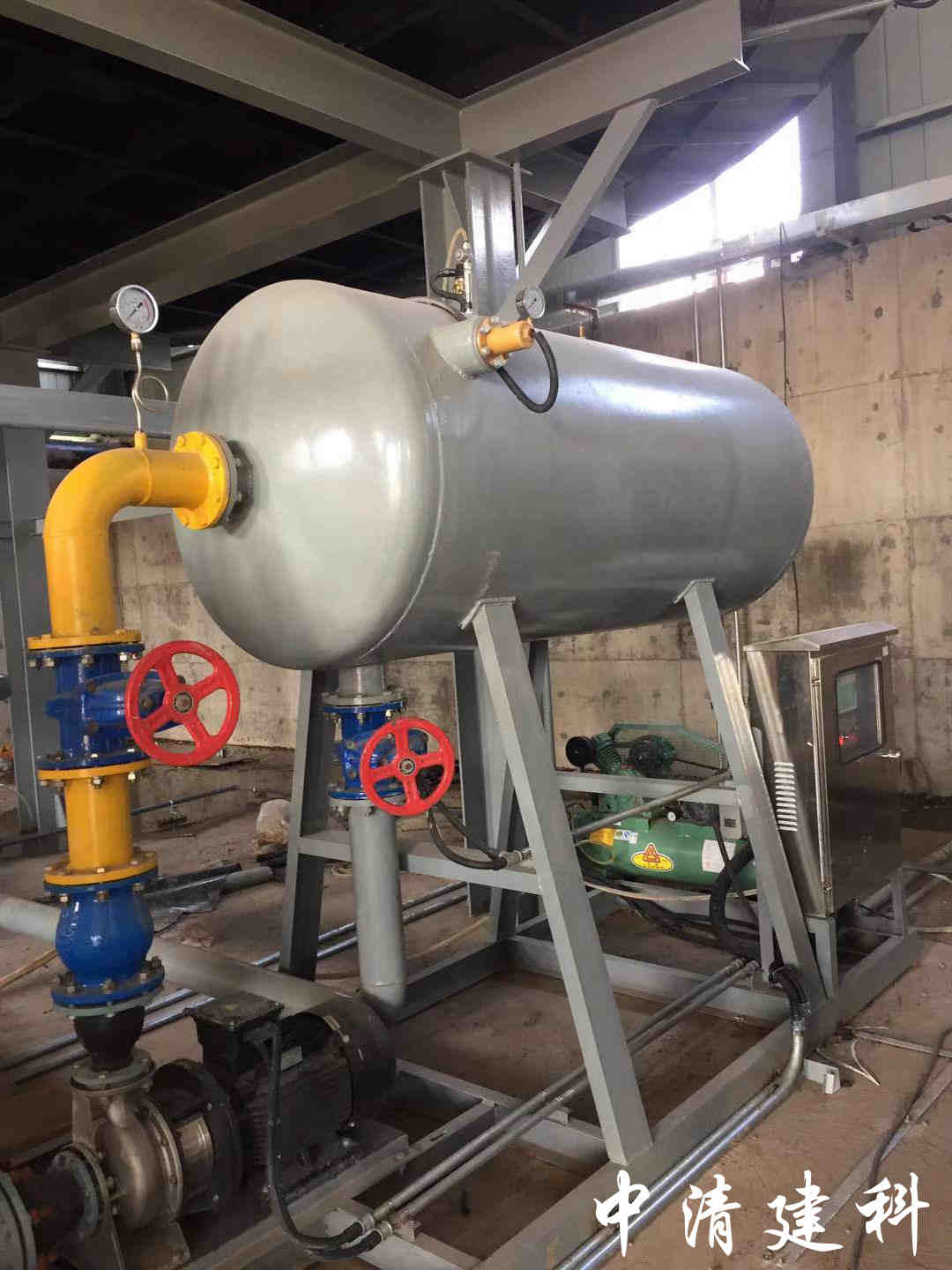 安徽客户订购的CQF-250高效浅层气浮处理印染废水已安装完成 第2张